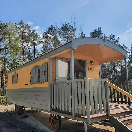 펜션 Ferienpark Auf Dem Simpel - Schaeferwagen 2 졸타우